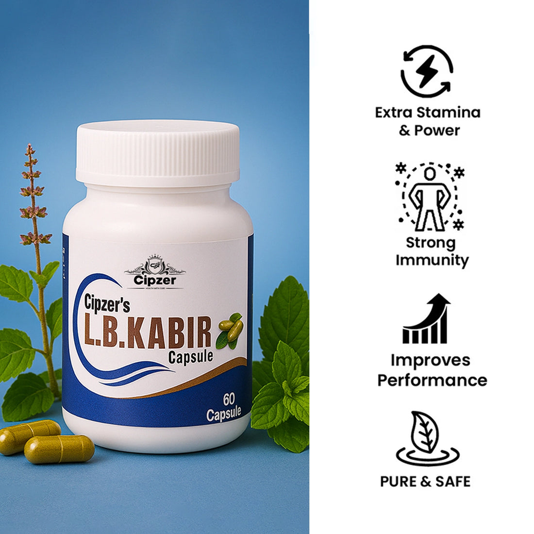 L.B. Kabir Capsule 60's