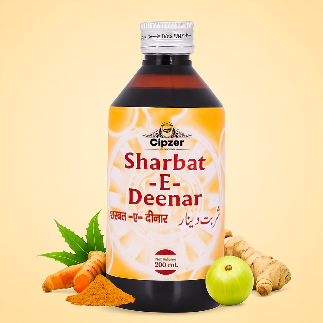 Cipzer Sharbat-E-Deenar | Liver Tonic | Herbal Blood Purifier Sharbat