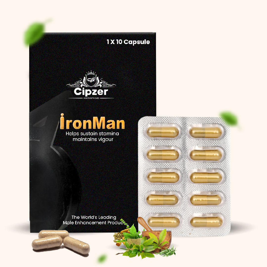IronMan Capsule for Boosting Stamina, Strength & Performance Naturally 10's