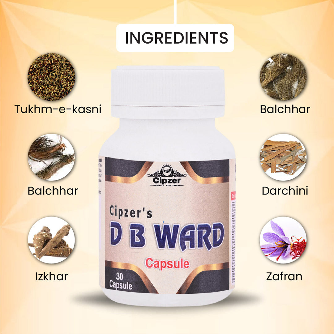 D.B. Ward Capsule 30's - Cipzer