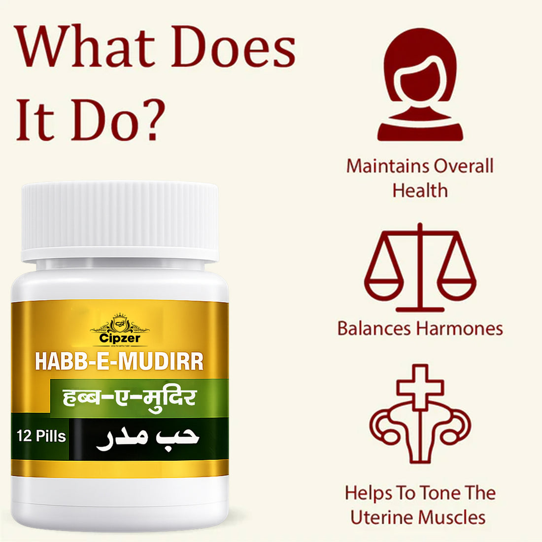 Habb-E-Mudirr Pills 12's