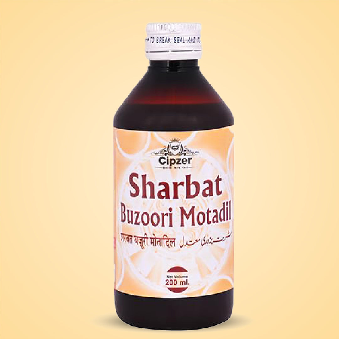 Sharbat Buzoori Motadil 200 ML - Cipzer