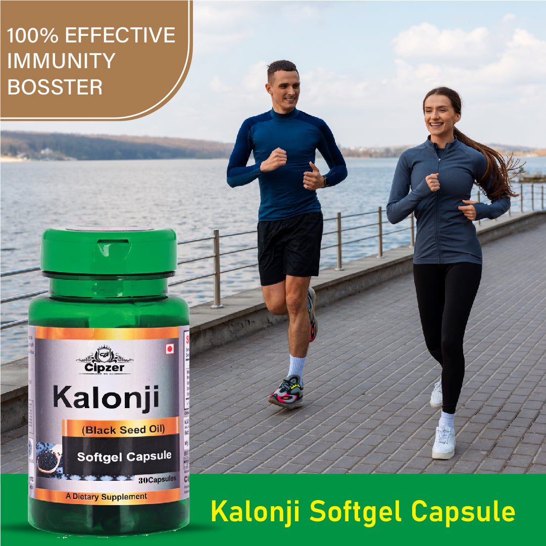 Kalonji Oil Soft Gel Capsule 30's - Cipzer