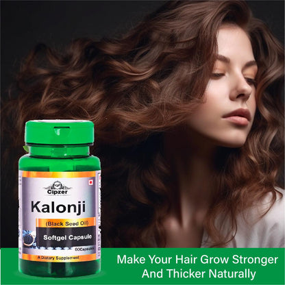 Kalonji Oil Soft Gel Capsule 60's - Cipzer