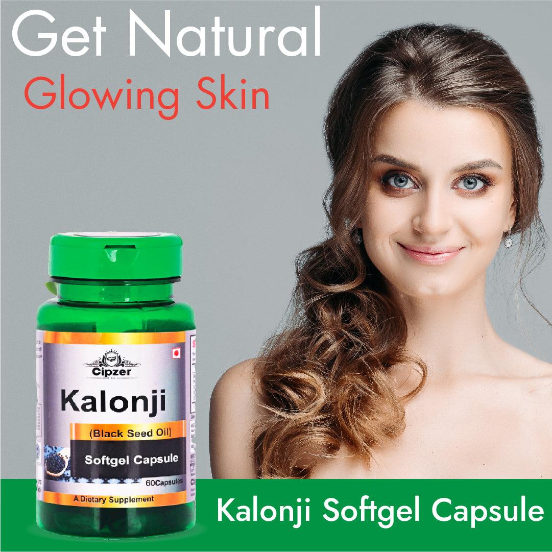 Kalonji Oil Soft Gel Capsule 60's - Cipzer