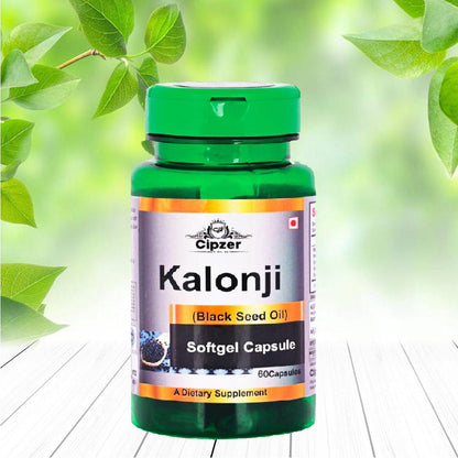 Kalonji Oil Soft Gel Capsule 60's - Cipzer