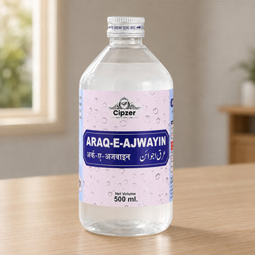 Cipzer Arq-e-Ajwain 500 ml| Herbal Digestive Tonic for Gas, Acidity & Indigestion | Unani Medicine