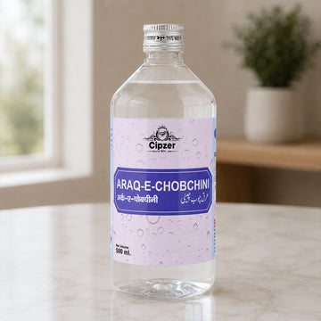 Cipzer Arq-e-Chobchini 500ml | Unani Herbal Distillate | Herbal Wellness Liquid