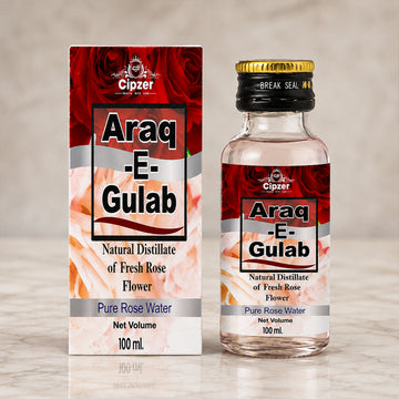 Cipzer Arq-e-Gulab 100 ml | Pure Rose Water | Natural Skin Toner | Face Mist | Eye & Skin Care | Herbal Gulab Jal