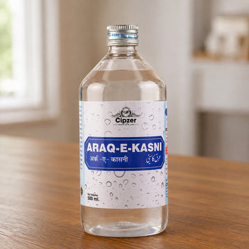 Cipzer Arq-e-Kasni 500 ML | Unani Herbal Liver Detox Syrup | Supports Liver Health & Urinary Wellness