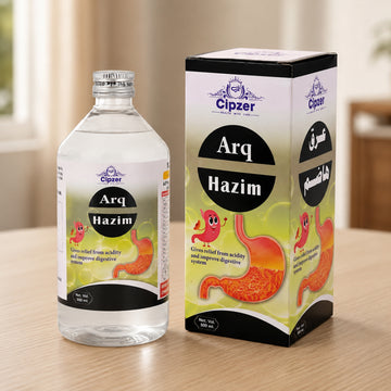 Cipzer Arq Hazim Liquid 500ml | Ayurvedic Digestive Tonic for Acidity, Heartburn & Indigestion