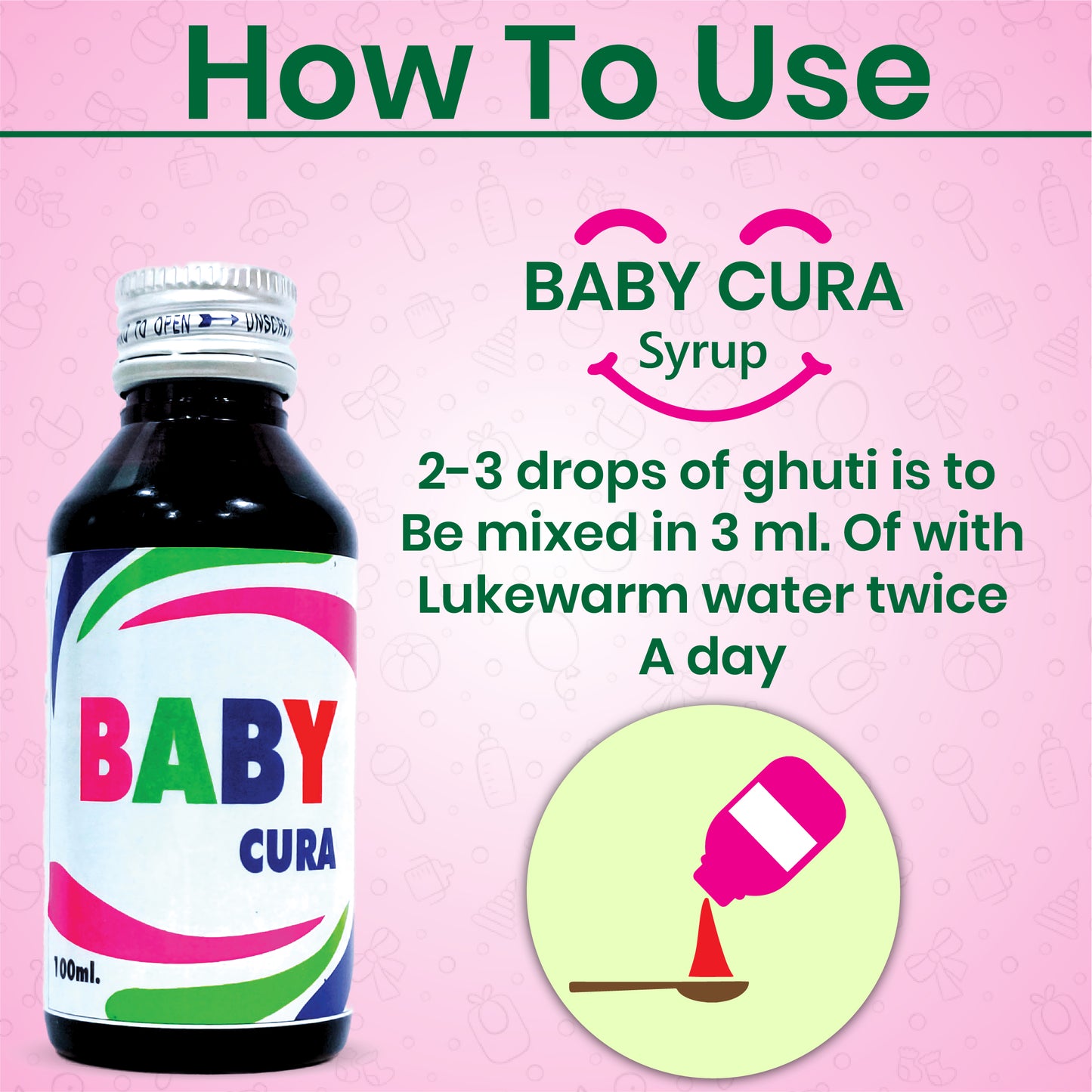 Baby Cura Syrup 100 ML