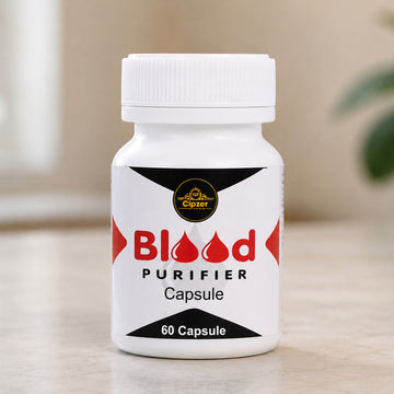 Cipzer Blood Purifier Capsules 60's | Ayurvedic Herbal Blood Cleanser for Skin, Detox & Immunity
