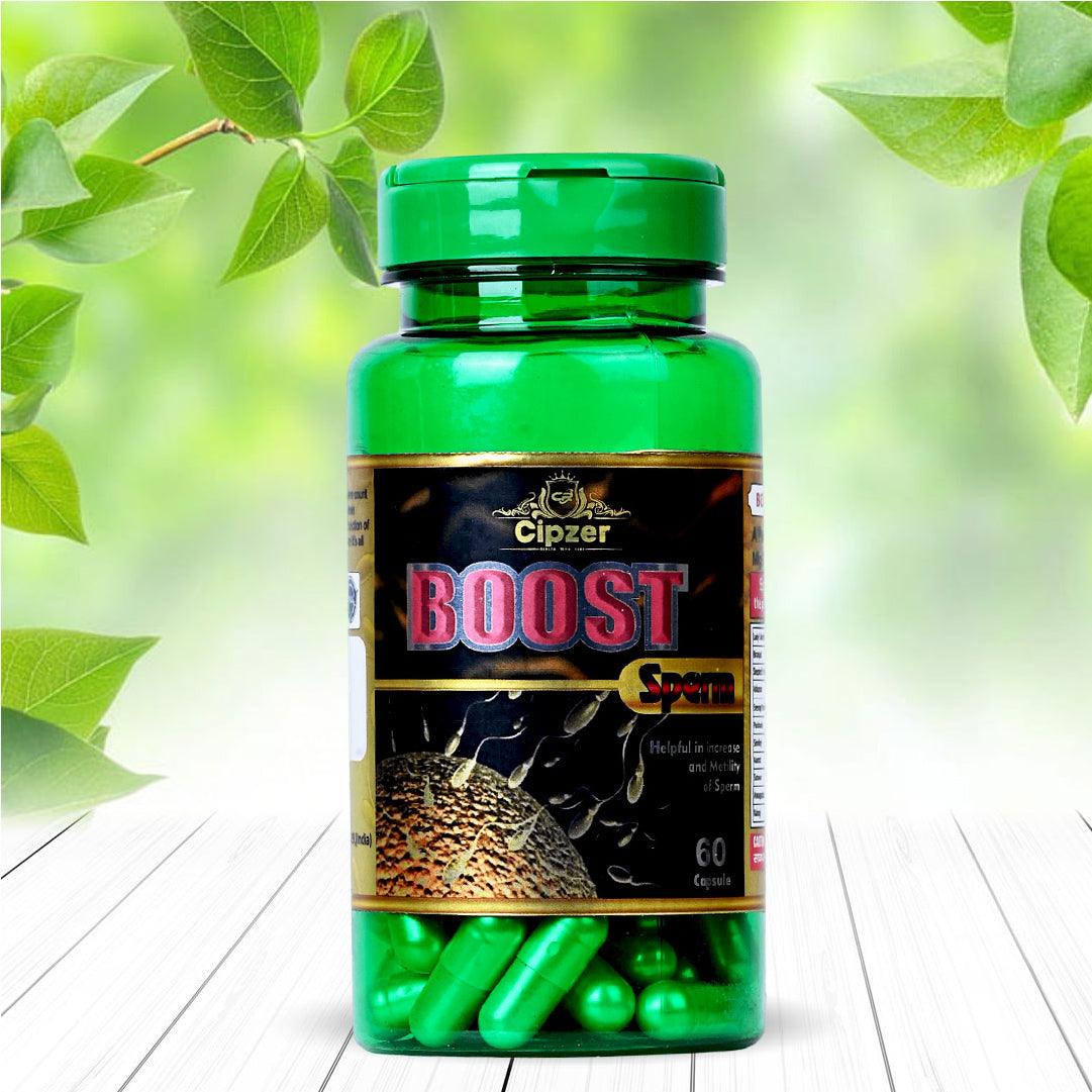 Boost Sperm Capsule 60's - Cipzer