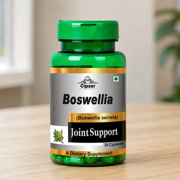 Cipzer Boswellia Capsules | Ayurvedic Joint Support Supplement | Supports Mobility & Flexibility