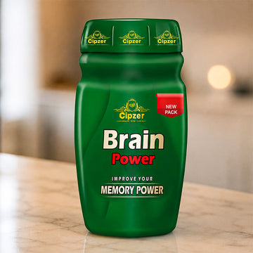 Cipzer Brain Power Prash 400g | Ayurvedic Memory & Focus Support | Brain Health | Herbal Brain Tonic