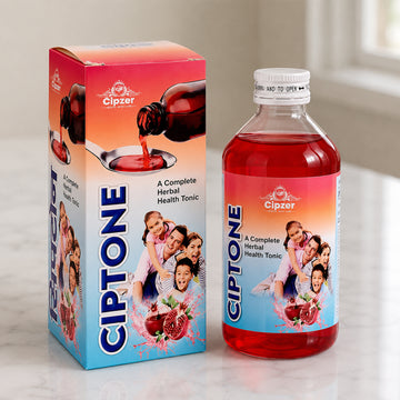 Cipzer Ciptone Syrup 500 ml | Ayurvedic Appetite Booster | Digestive Health & Energy Tonic