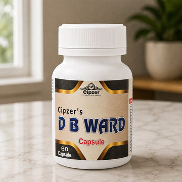 Cipzer D.B. Ward Capsule 60 Capsules | Unani Herbal Liver & Digestive Health Support