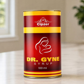 Cipzer Dr Gyne Syrup | Ayurvedic Women's Health Syrup | Hormonal Balance, Menstrual Cycle Support & Period Comfort