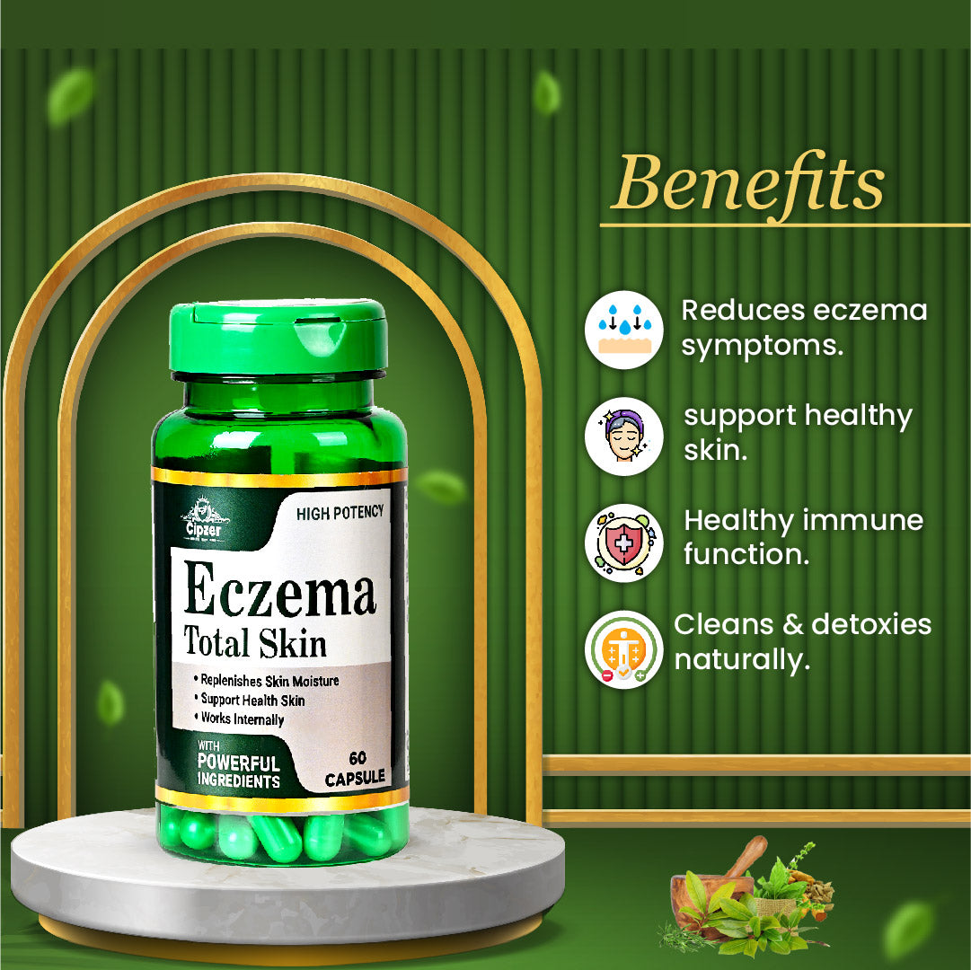 Eczema Total Skin Capsule 60's - Cipzer