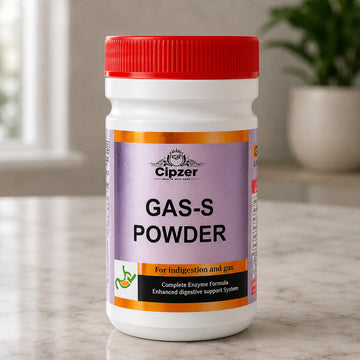 Cipzer Gas-S Powder 50 GM | Herbal Digestive Powder for Gas, Acidity, Bloating & Indigestion | Ayurvedic Formula