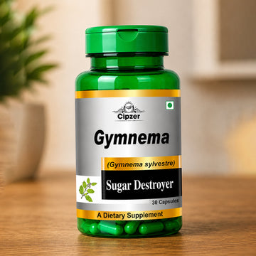 Cipzer Gymnema Capsules | Ayurvedic Herbal Supplement for Healthy Blood Sugar Support & Weight Management