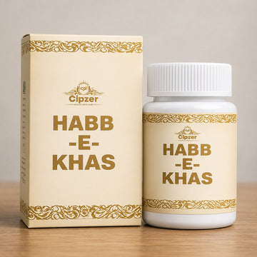 Cipzer Habb-E-Khas Pills 10's | Unani Herbal Supplement for Weakness, Stamina, Vitality & Body Strength