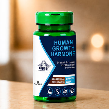 Cipzer Human Growth Hormone Capsule 60 Capsules | Ayurvedic Muscle Growth & Recovery Supplement
