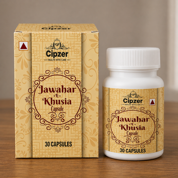 Cipzer Jawahar-E-Khusia 30 Capsules for Men | Strength, Stamina, Vitality & Male Wellness Support