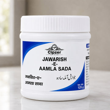 Cipzer Jawarish-E-Amla Sada 125 GM | Herbal Digestive & Cardiac Tonic | Ayurvedic Amla Supplement