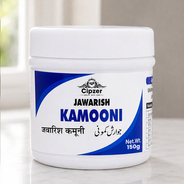 Cipzer Jawarish-E-Kamooni Mushil 125 GM | Herbal Unani Digestive Support | For Constipation, Acidity, Heartburn & Stomach Health