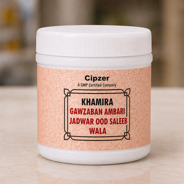 Cipzer Khamira Gawzaban Ambari Jadwar Ood Saleeb Wala 125 GM | Unani Herbal Tonic for Muscle Strength, Nerve Support & Vitality