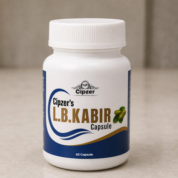 Cipzer L.B. Kabir Capsule 60 Capsules | Ayurvedic Men's Vitality & Wellness Supplement