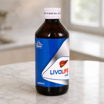 Cipzer Livo Life DS Syrup 500 ML | Ayurvedic Liver Care Syrup | Supports Liver Health & Digestion