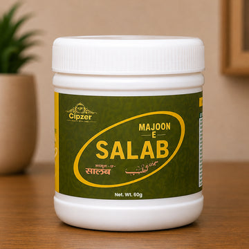 Cipzer Majoon-E-Salab 60 GM | Unani Herbal Men's Vitality & Stamina Support Paste