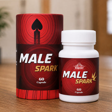 Cipzer Male Spark Capsule 60 Capsules | Ayurvedic Herbal Supplement for Male Vitality & Stamina