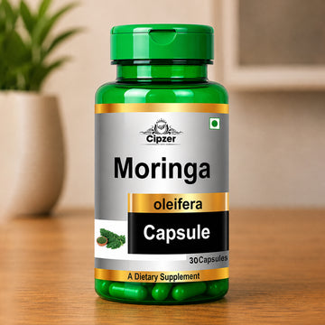 Cipzer Moringa Oleifera Capsules for Energy, Stamina & Immunity