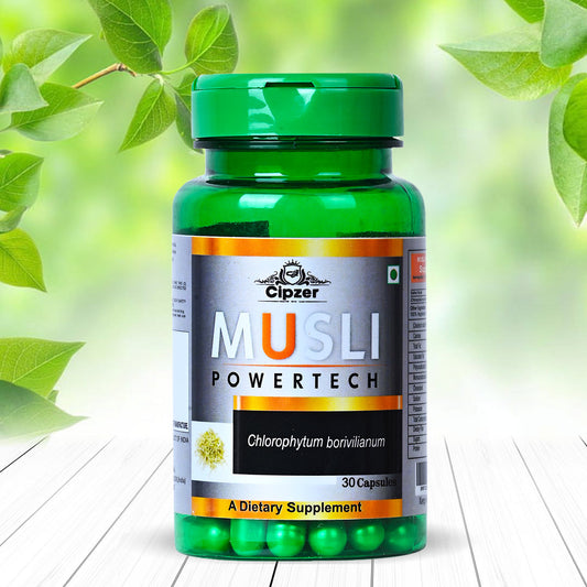 Musli Powertech Dietary Supplement Capsule 30's - Cipzer