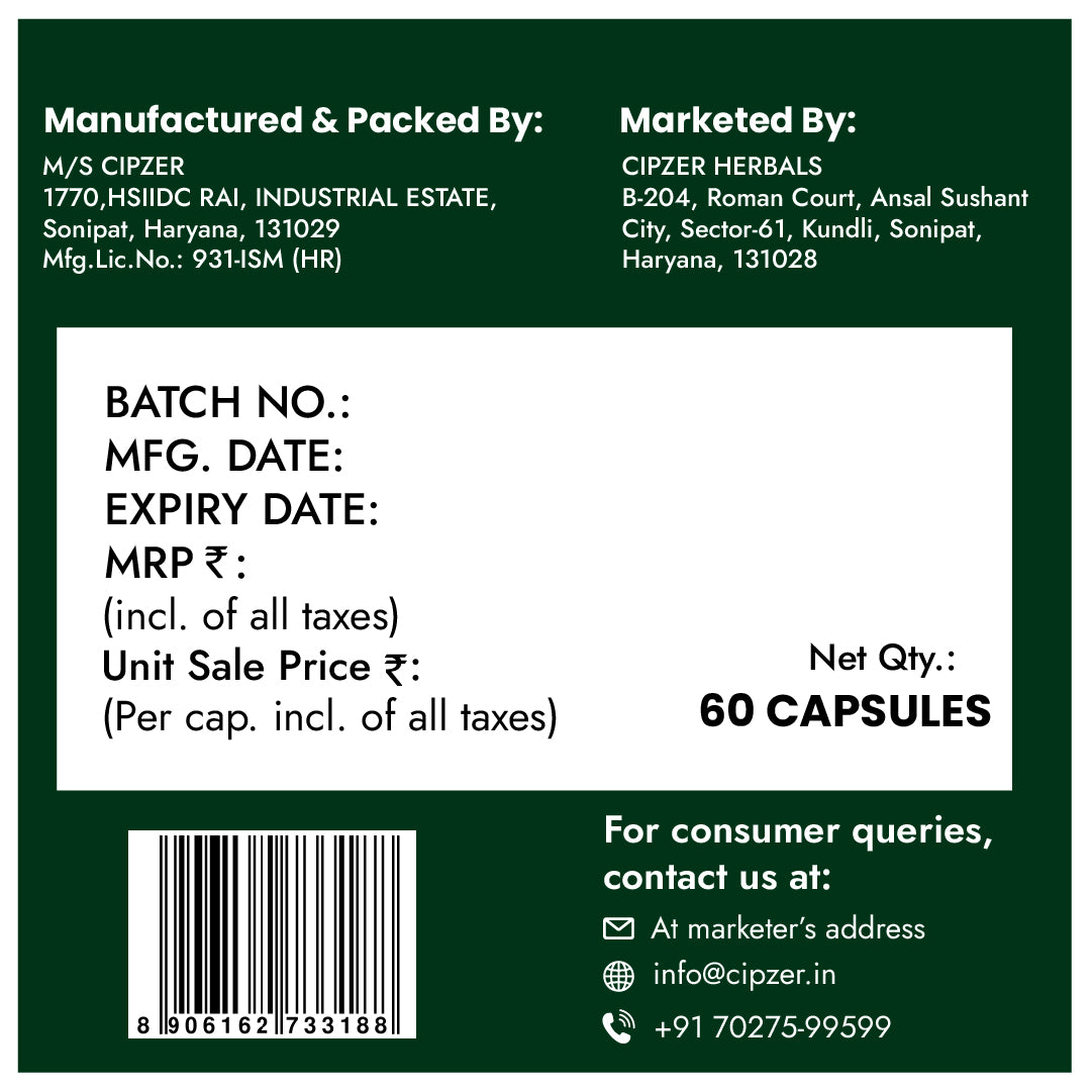 Neutraceuticals Juice Capsule 60's