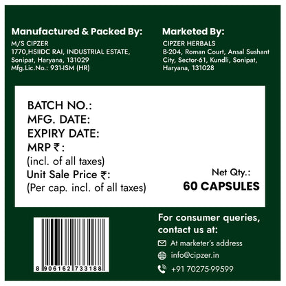 Neutraceuticals Juice Capsule 60's