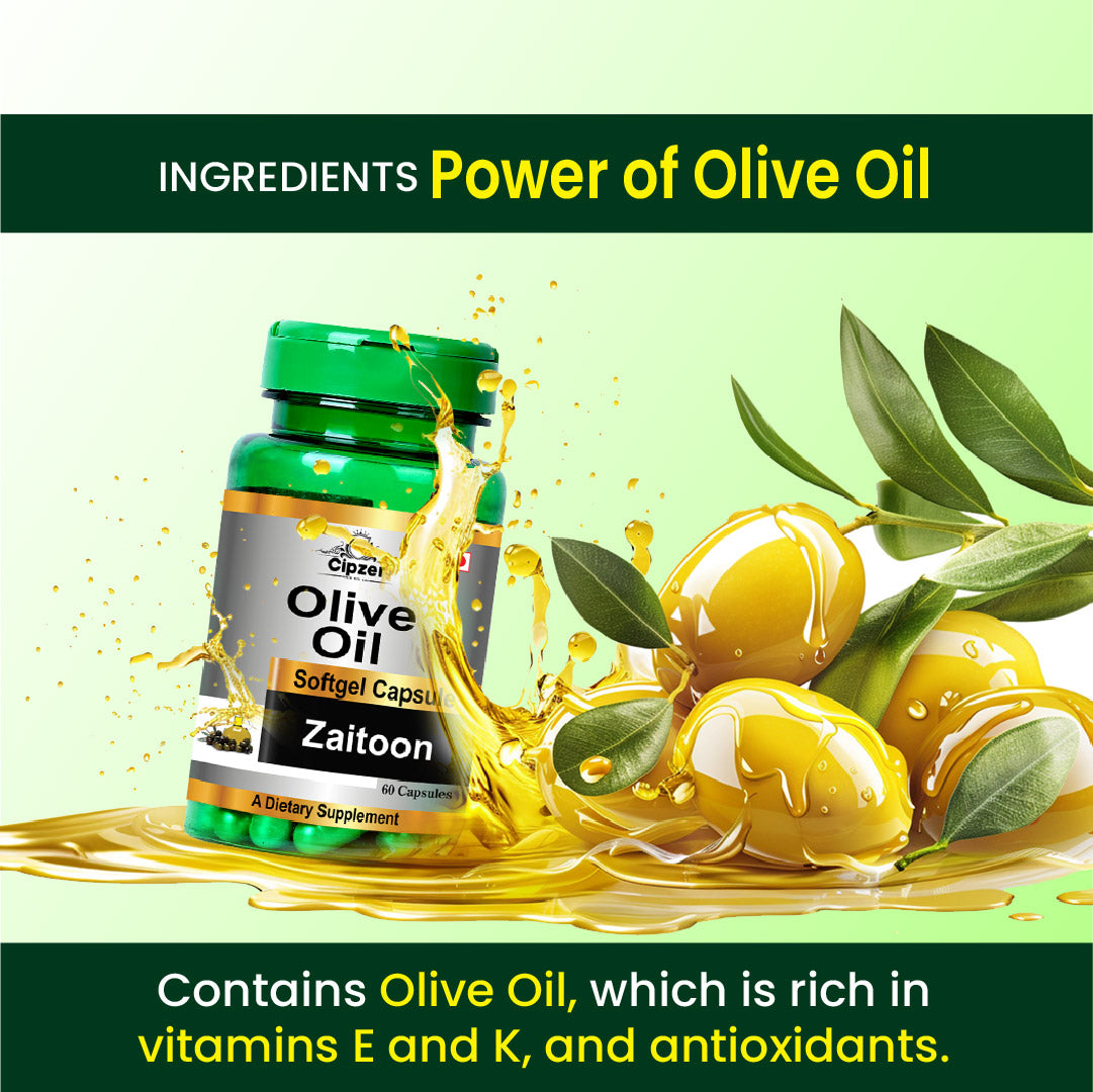 Olive Oil Soft Gel Capsules 30's