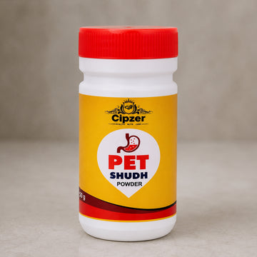 Cipzer Pet Shudh Powder 50 gm | Ayurvedic Herbal Powder for Constipation, Indigestion & Digestive Health