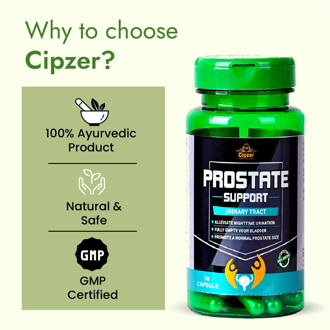 Prostate Support Urinary Tract Capsule 30's - Cipzer