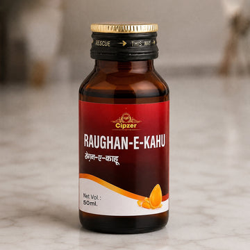 Cipzer Raughan E Kahu 50 ML | Unani Herbal Oil for Better Sleep, Stress Relief & Headache Support