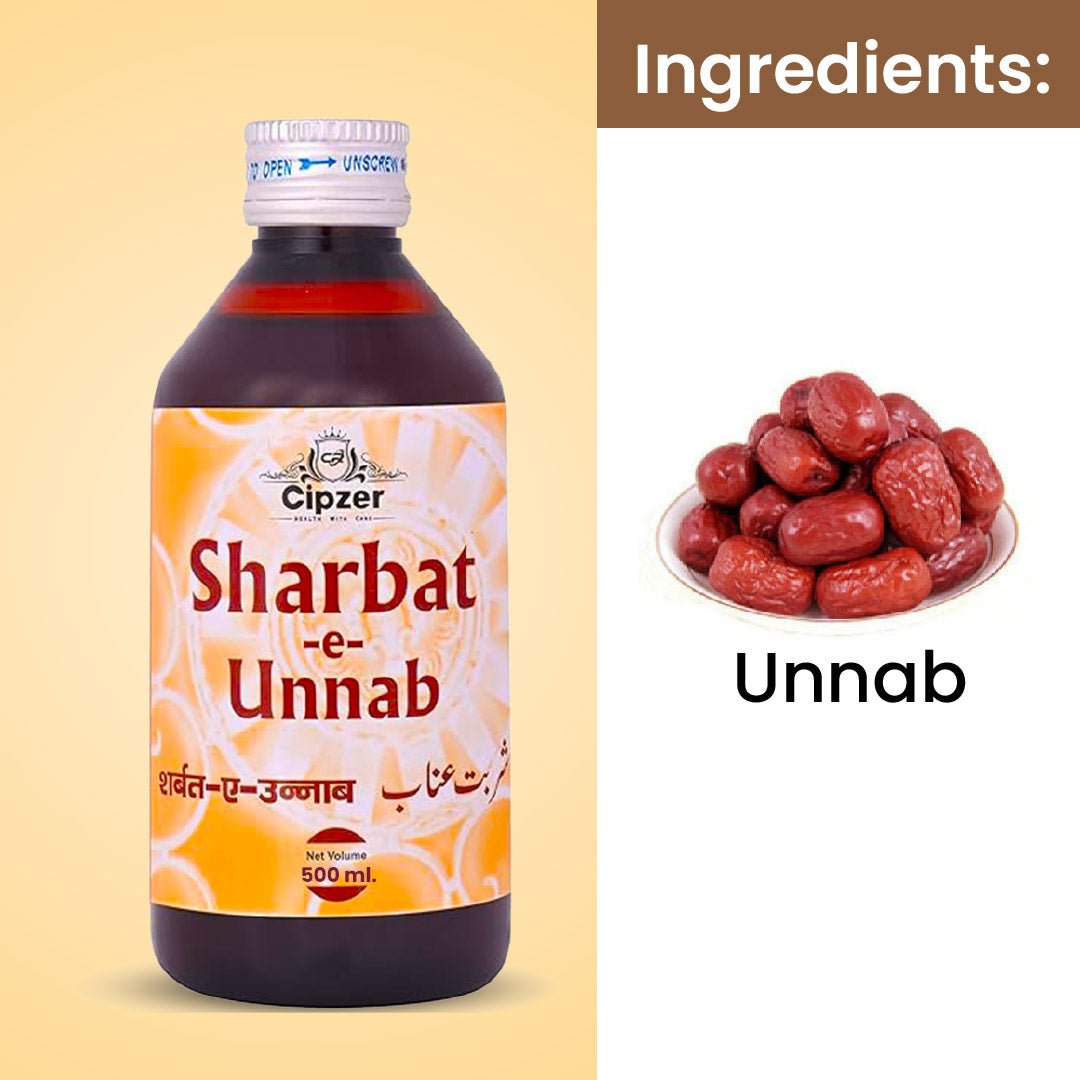 Sharbat-E-Unnab 500 ML - Cipzer