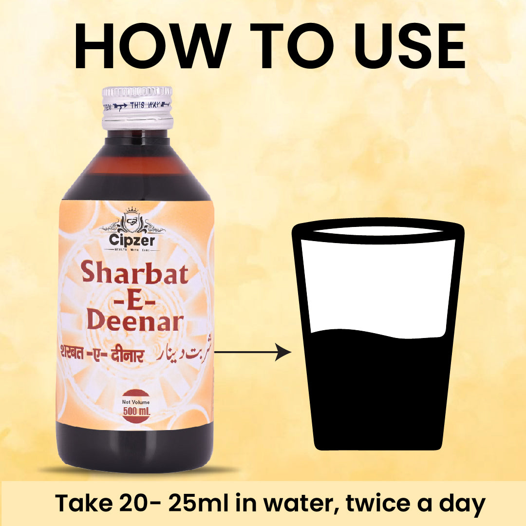 Sharbat-E-Deenar 500 ML - Cipzer