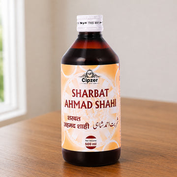 Cipzer Sharbat Ahmad Shahi 500 ml | Herbal Brain & Heart Tonic | Unani Herbal Syrup