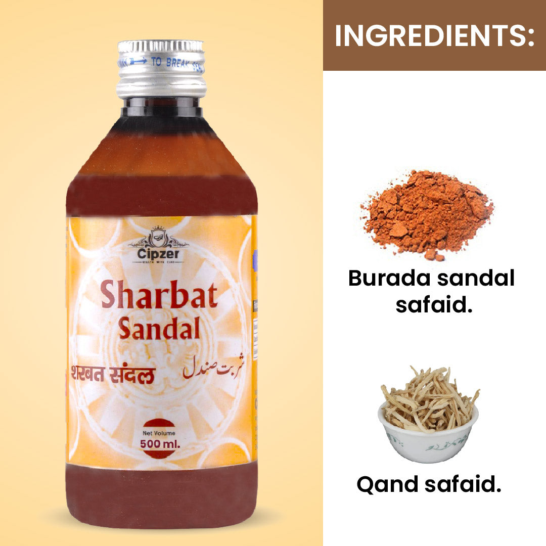 Sharbat Sandal 500 ML - Cipzer