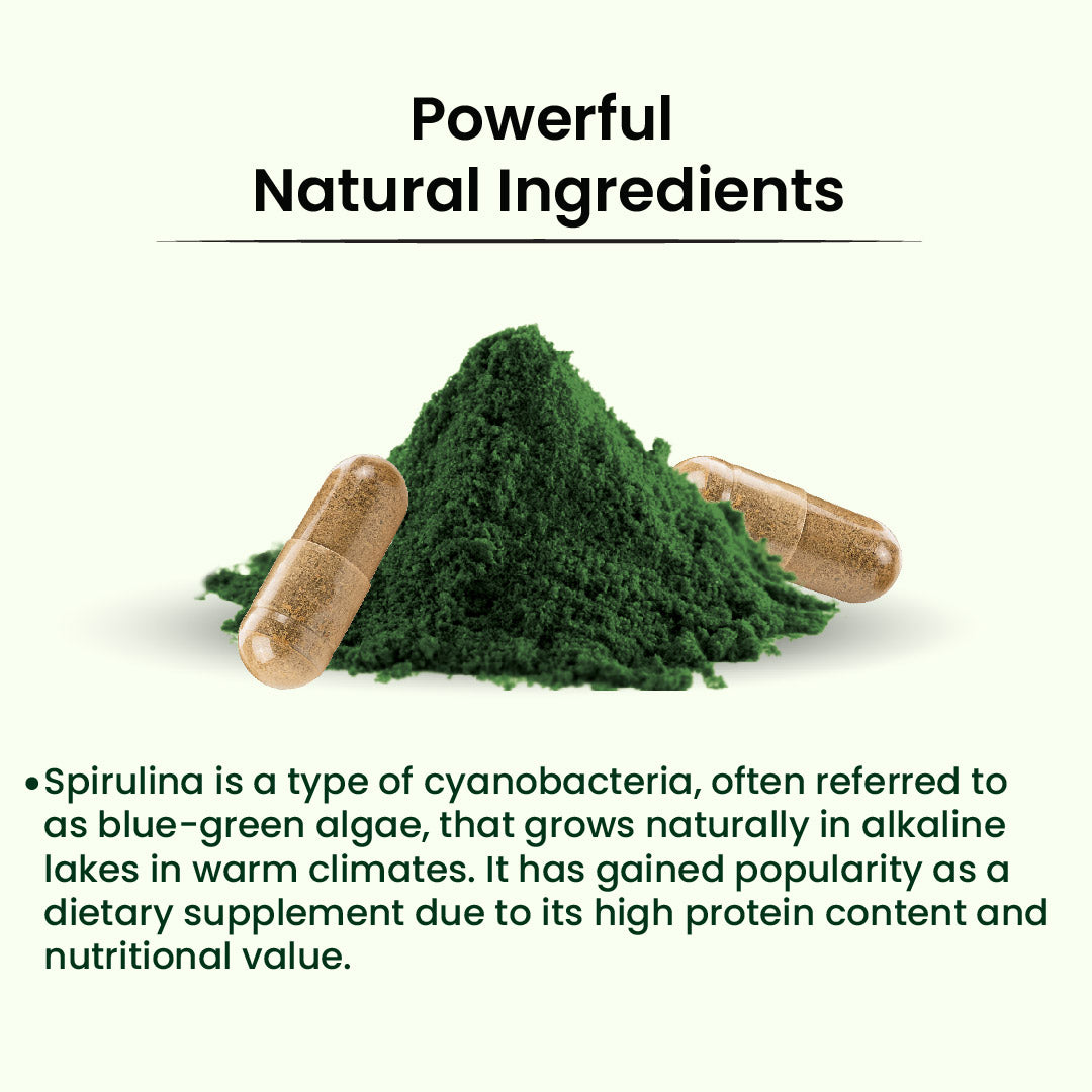 Spirulina Capsule 60's - Cipzer