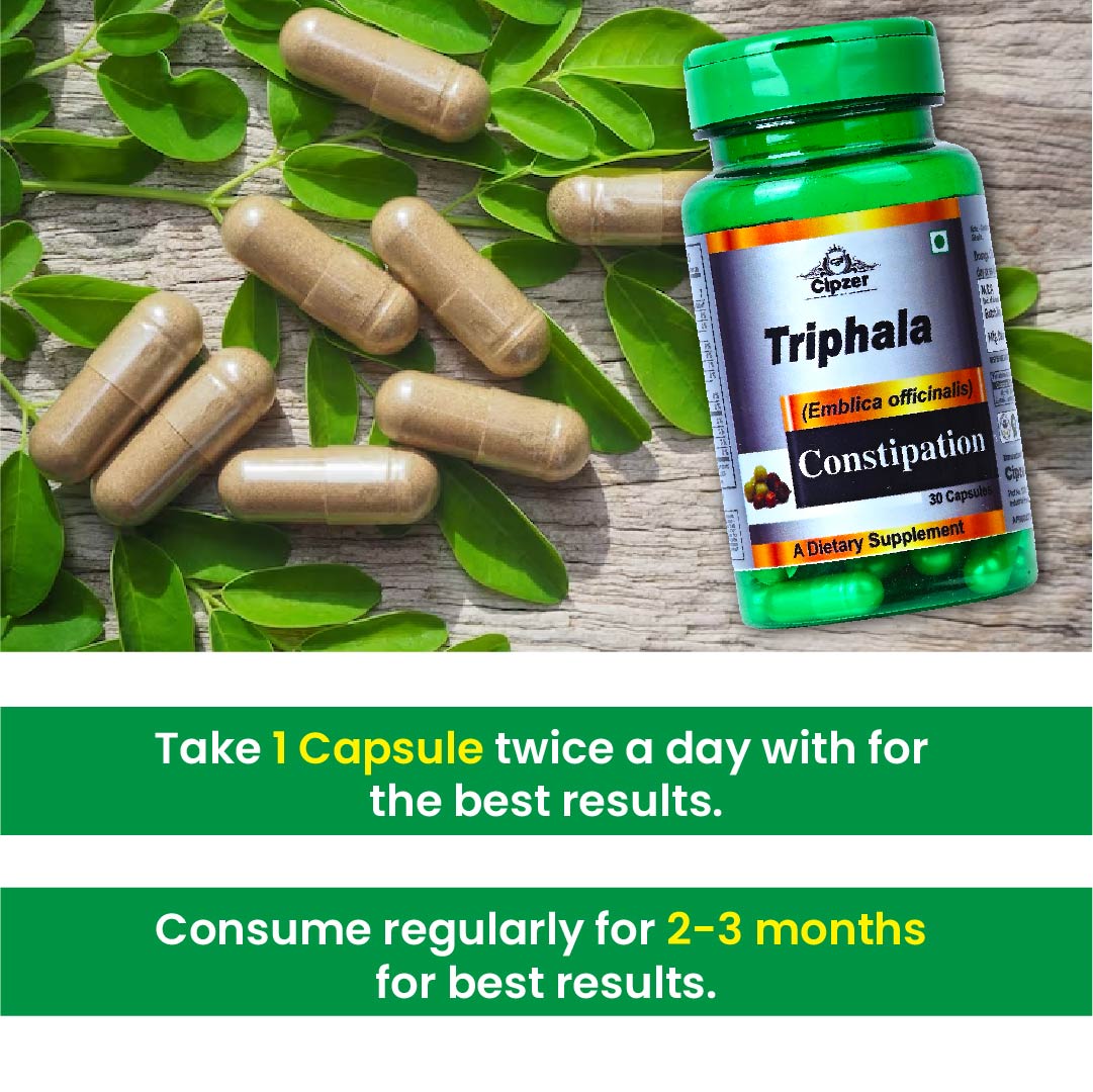 Triphala Capsule 30's - Cipzer